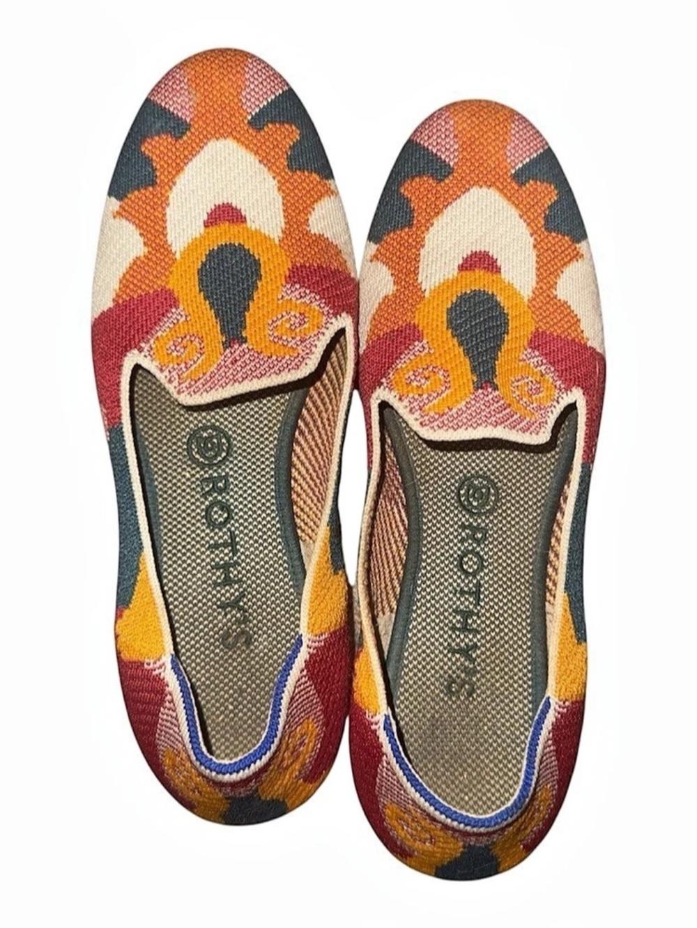 Rothy's The Loafer Multicolor Flats in Moroccan Amber US 8 - Picture 2 of 5